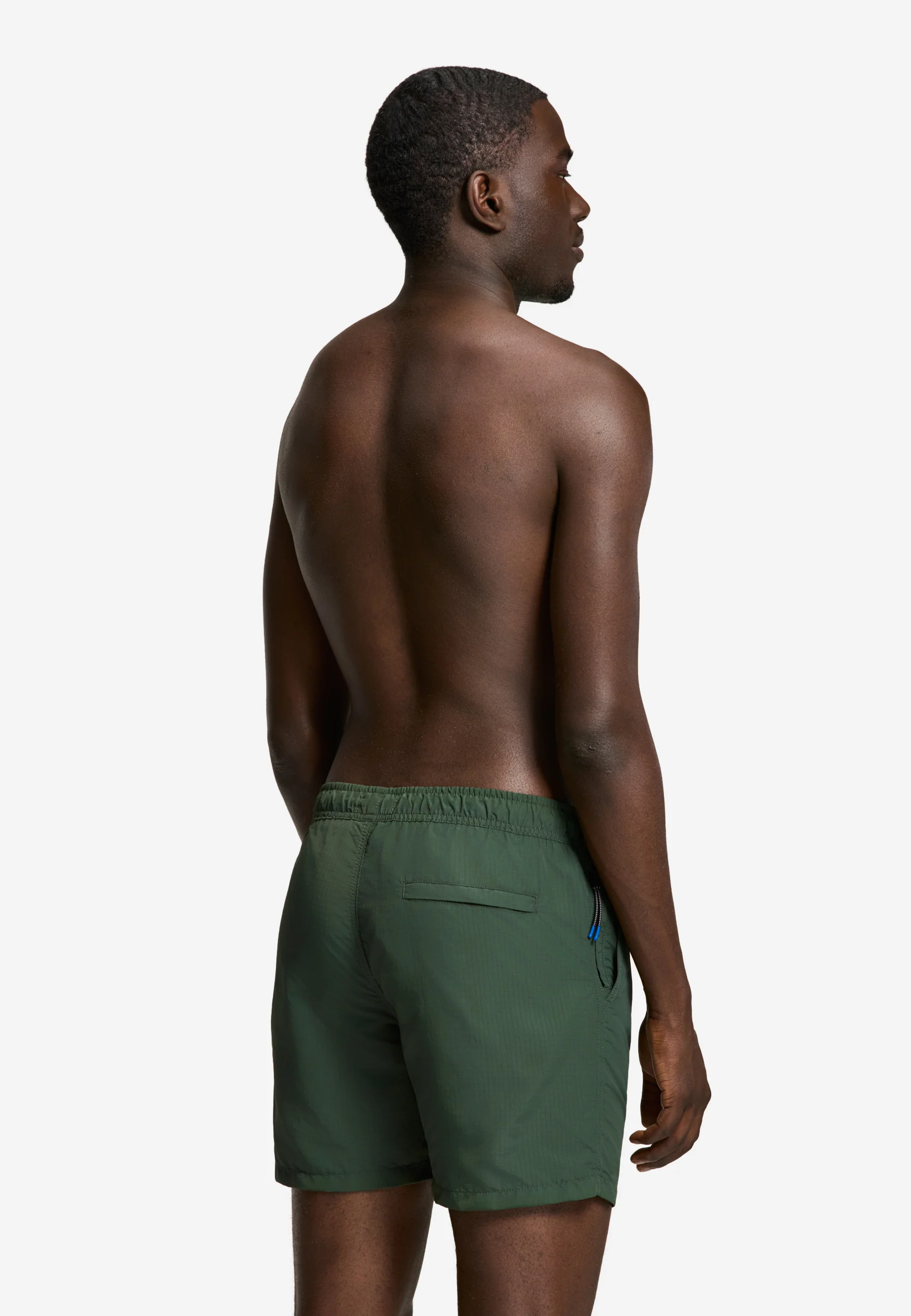 A-Dam x TSB - Nate Quick Dry Swim Shorts ribstop | green leaf - Image 4