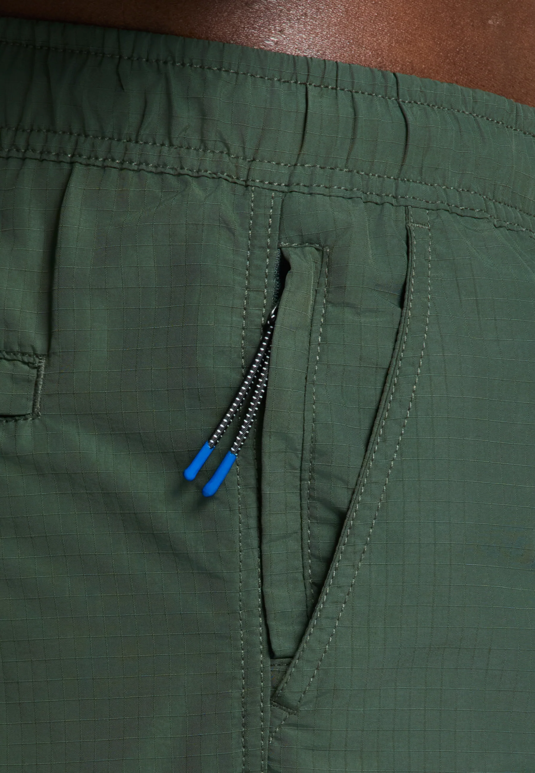 A-Dam x TSB - Nate Quick Dry Swim Shorts ribstop | green leaf - Image 6