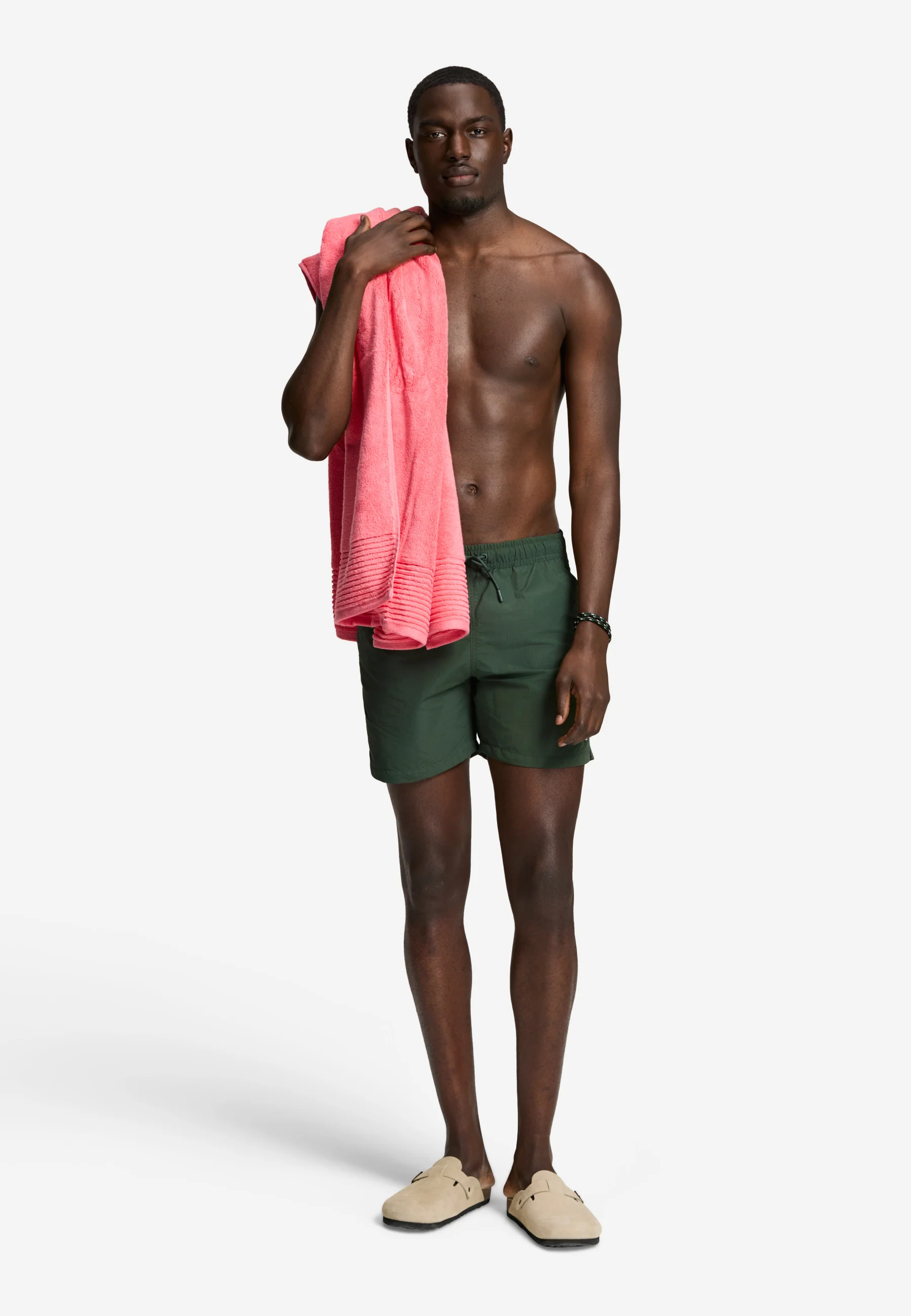A-Dam x TSB - Nate Quick Dry Swim Shorts ribstop | green leaf - Image 7