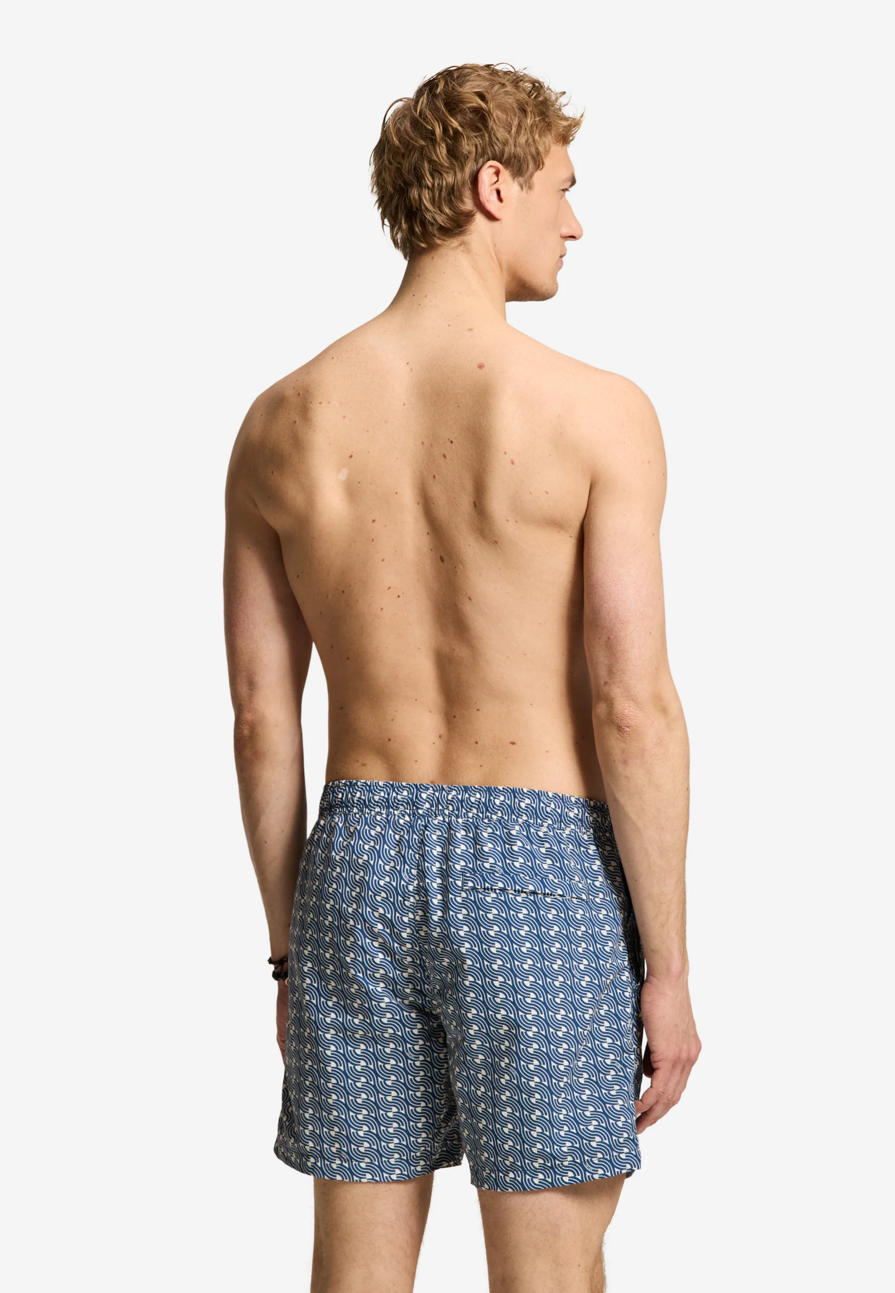 A-Dam x TSB - Nate Quick Dry swim shorts Geo waves - Image 4