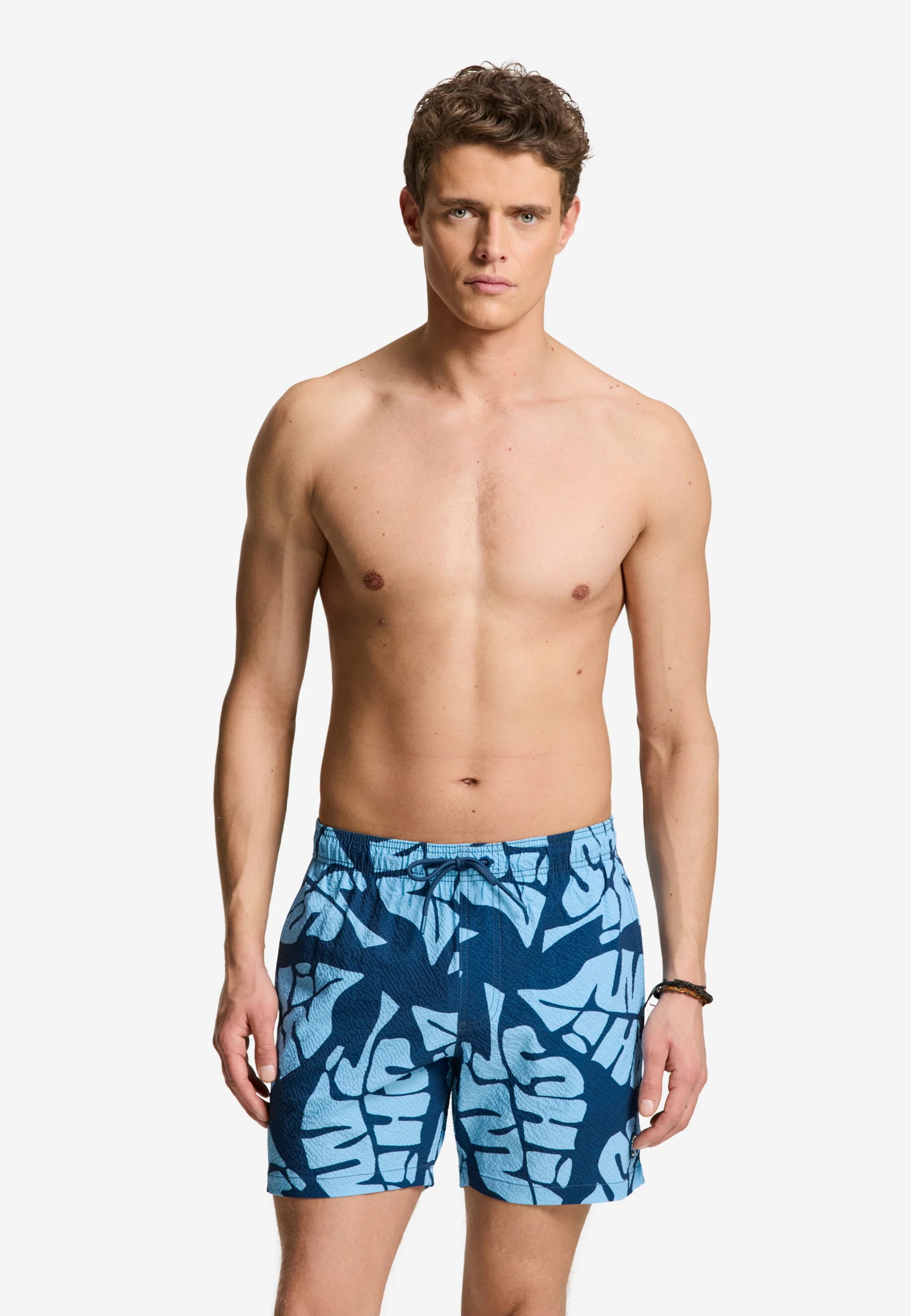 A-Dam x TSB - Nate Quick Dry Swim Shorts | blue slate - Image 2