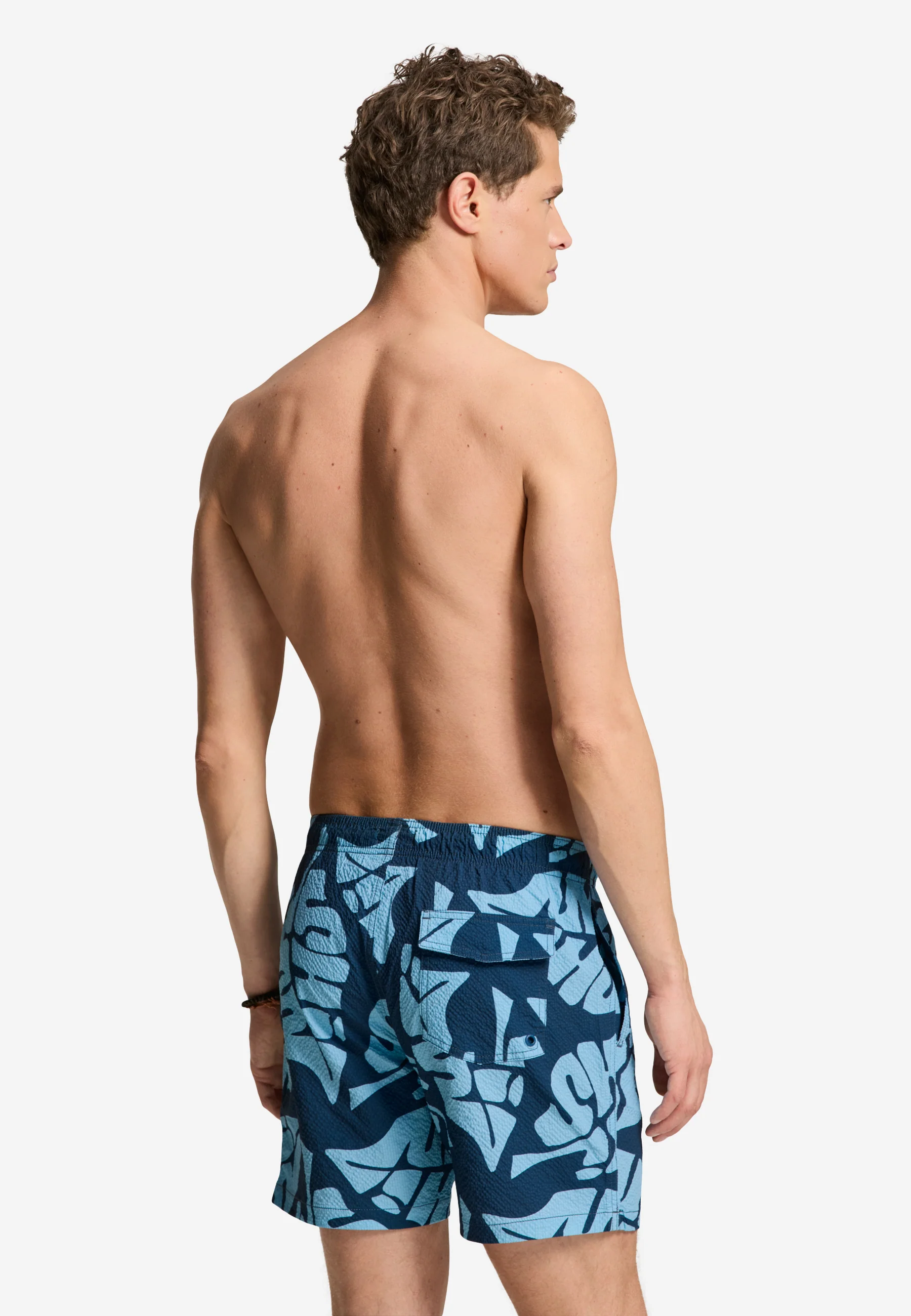 A-Dam x TSB - Nate Quick Dry Swim Shorts | blue slate - Image 5