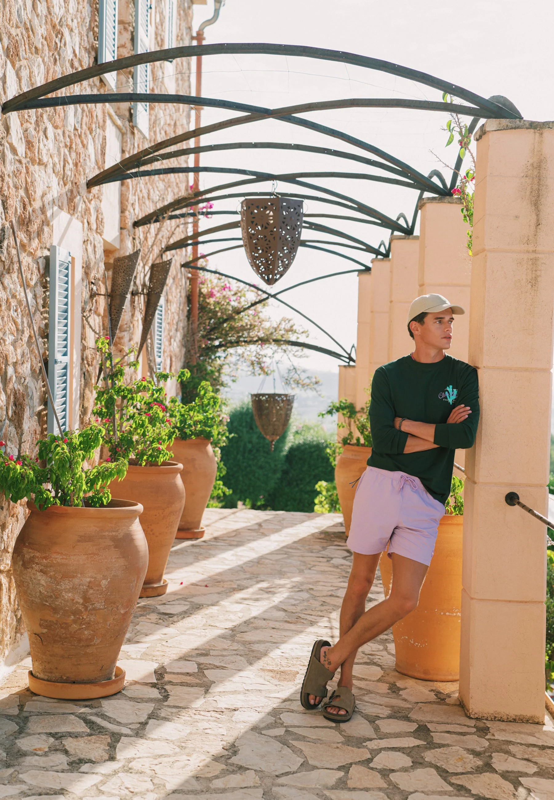A-Dam x TSB - Nate Quick Dry Swim Shorts solid | purple rose - Image 7