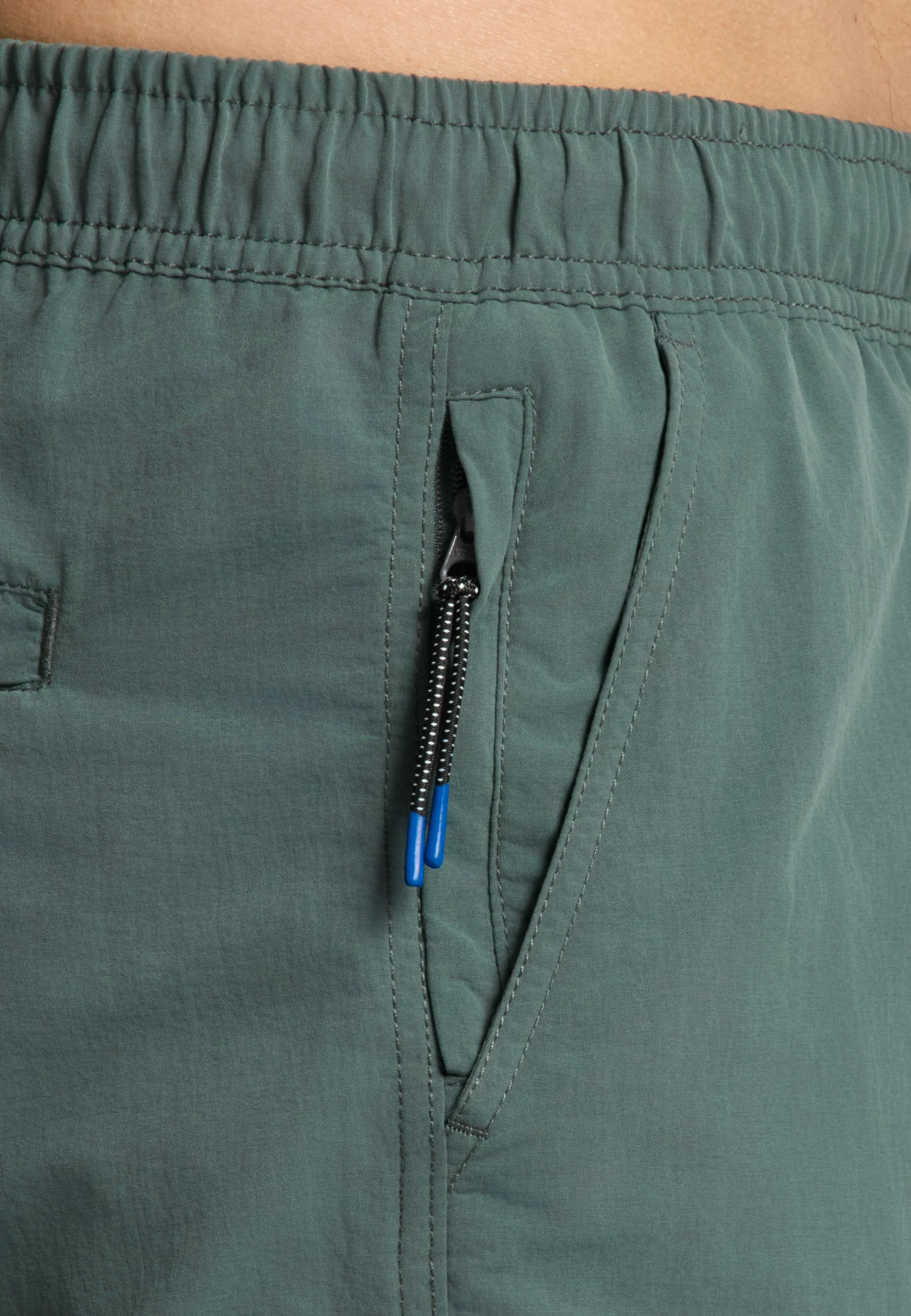 A-Dam x TSB - Nate Quick Dry Swim Shorts solid | green smokey - Image 6
