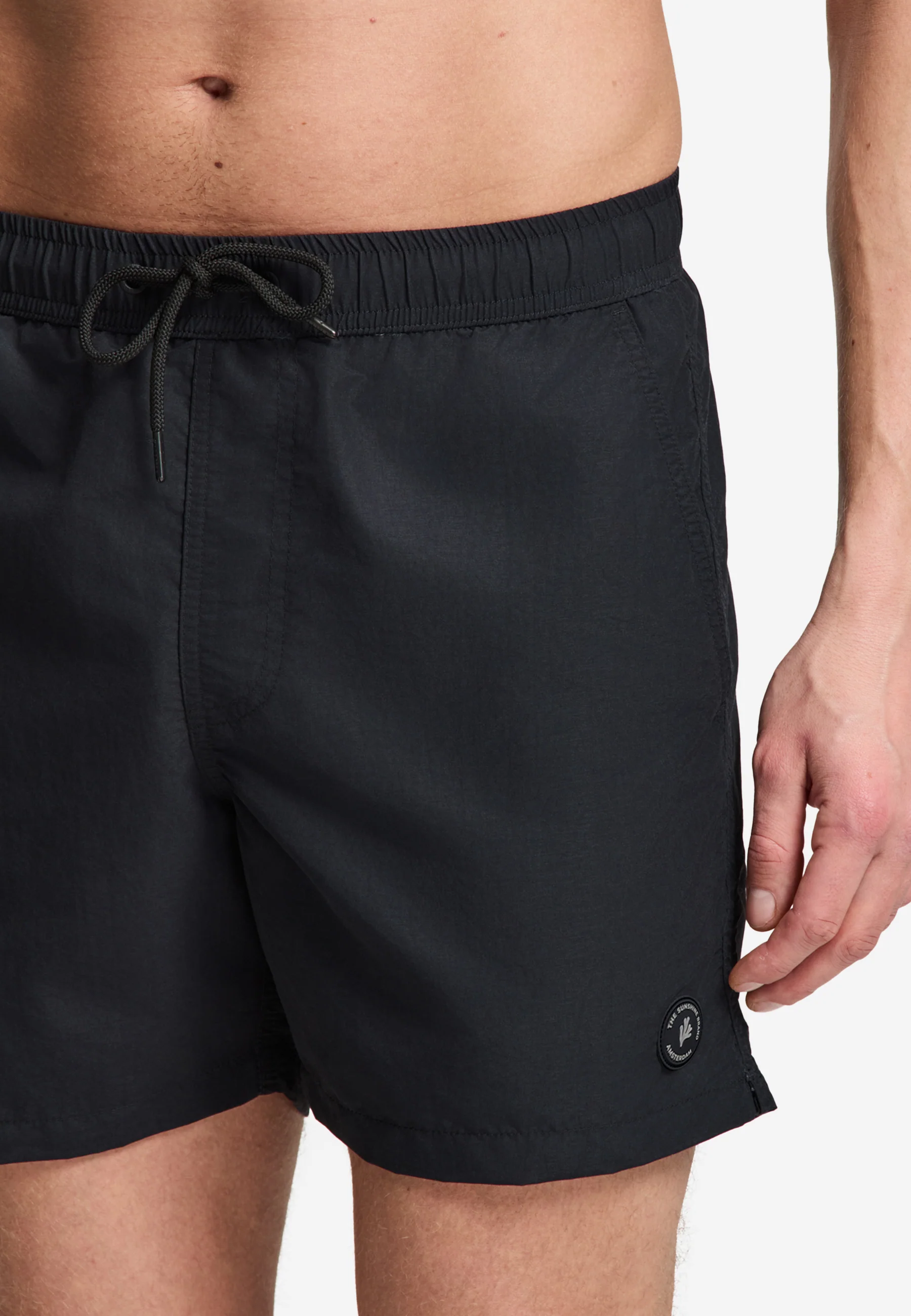 A-Dam x TSB - Nate Quick Dry Swim Shorts solid | black - Image 3