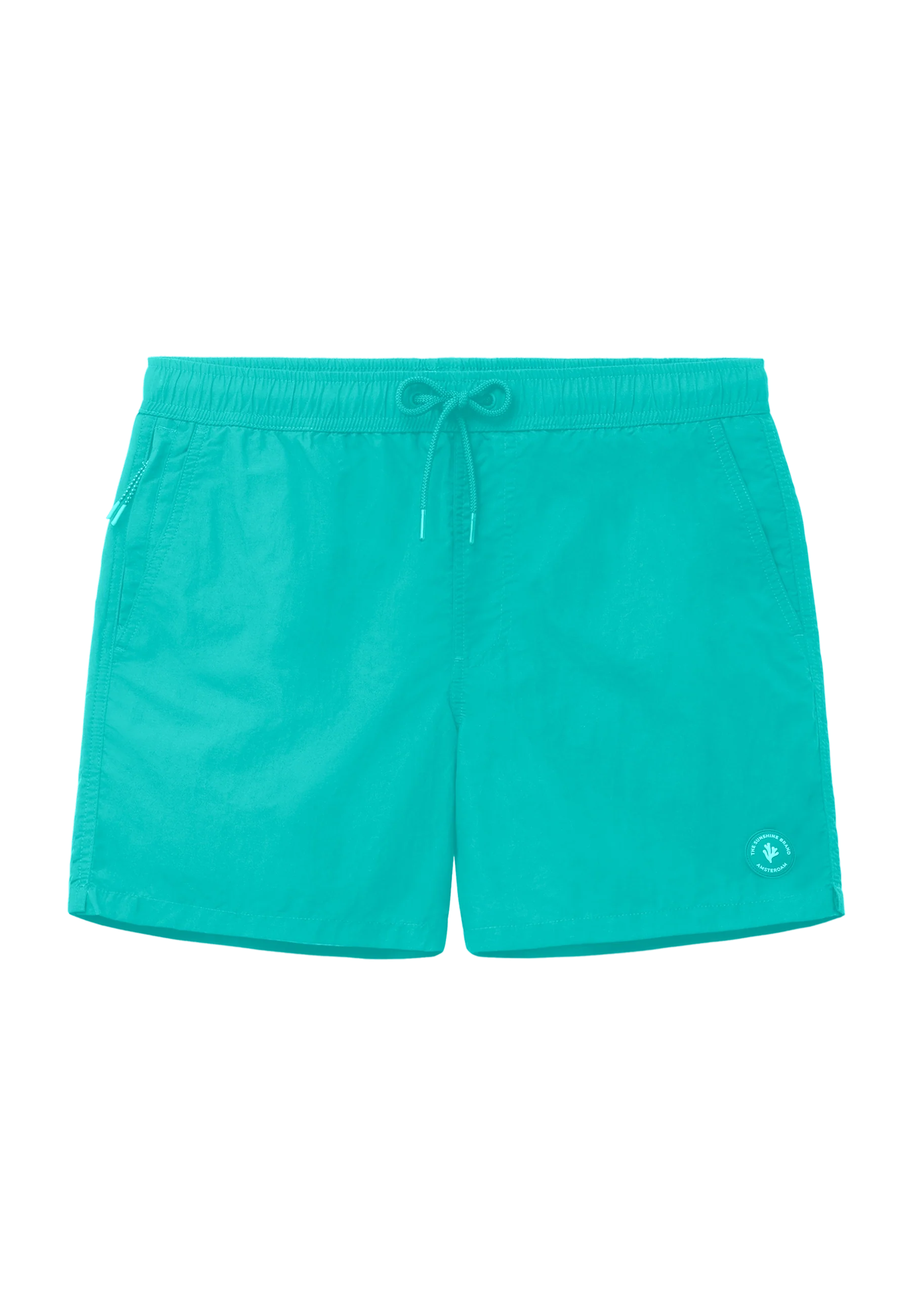A-Dam x TSB - Nate Quick Dry Swim Shorts solid | blue lagoon