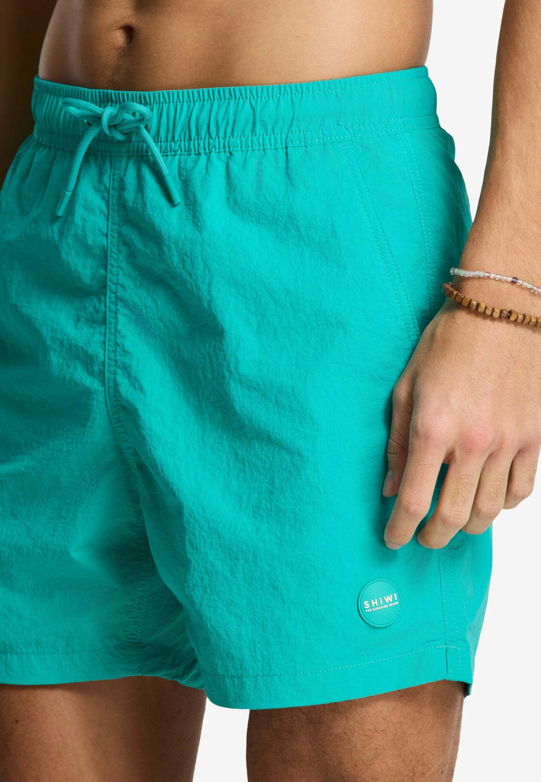 A-Dam x TSB - Nate Quick Dry Swim Shorts solid | blue lagoon - Image 5