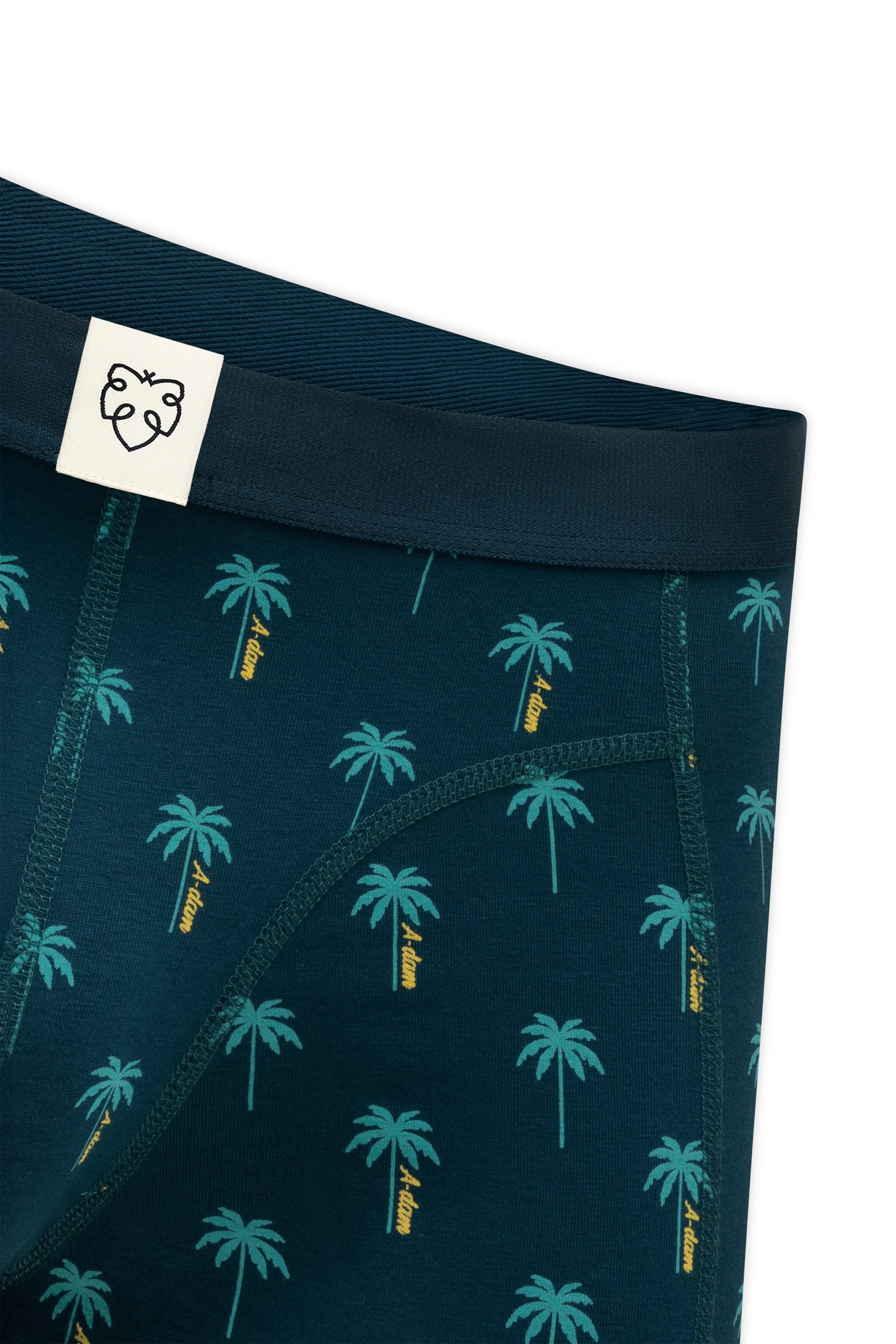 A-dam Palms & Dark Navy Solid 2-Pack - Image 4