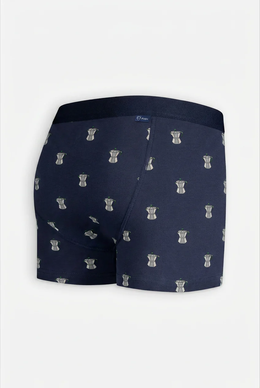 Boxer Brief Percolator Navy - Image 3
