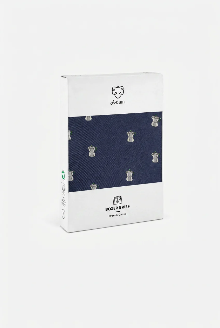 Boxer Brief Percolator Navy - Image 4