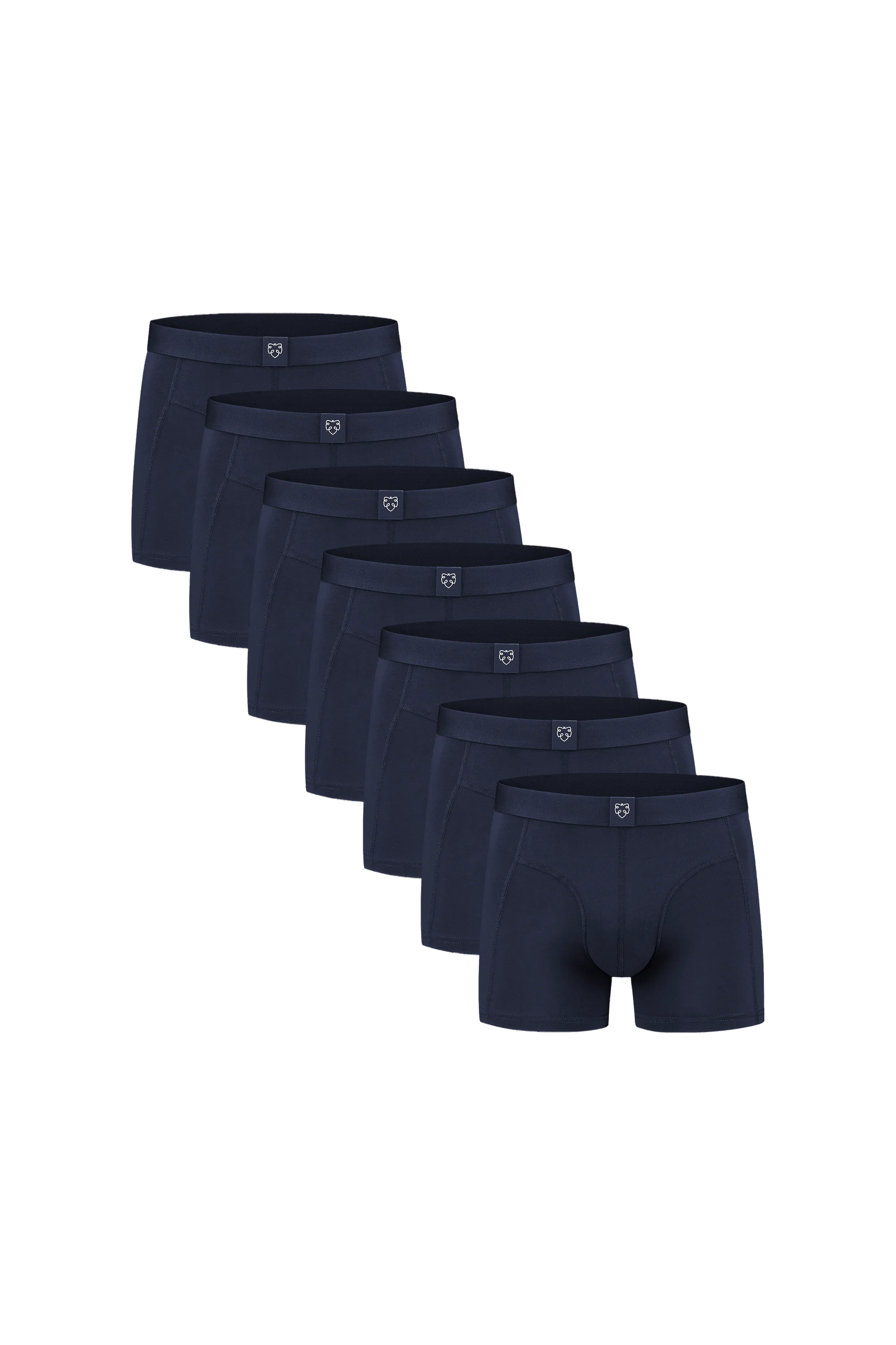 Boxer Brief Dark Navy Solid 7P